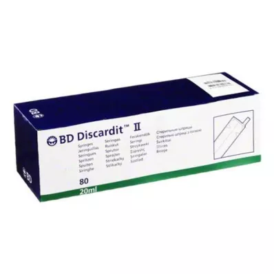 BD DISCARDIT II Injekčná striekačka 20 ml, 80X20 ml