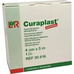 CURAPLAST Obväz na rany sensitive 4 cmx5 m, 1 ks