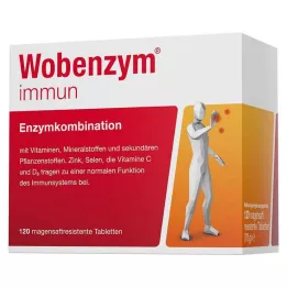 WOBENZYM imunitné enterálne obalené tablety, 120 ks