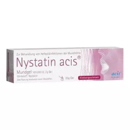 NYSTATIN acis ústny gél, 25 g