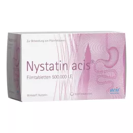 NYSTATIN acis filmom obalené tablety, 100 ks