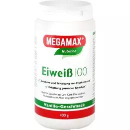 EIWEISS 100 Vanilla Megamax prášok, 400 g