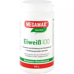 EIWEISS 100 Banánový prášok Megamax, 400 g