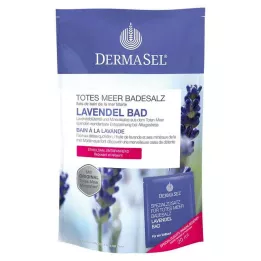 DERMASEL Soľ do kúpeľa z Mŕtveho mora+Lavender SPA, 1 P