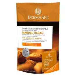DERMASEL Soľ do kúpeľa z Mŕtveho mora+Mandľové kúpele, 1 P