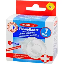 FIXIERPFLASTER 2,5 cmx5 m priehľadný, 1 ks