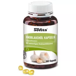 SOVITA Kapsule cesnakového oleja, 360 kapsúl
