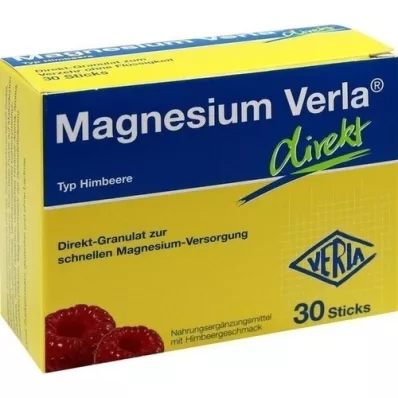 MAGNESIUM VERLA priame granule malina, 30 ks