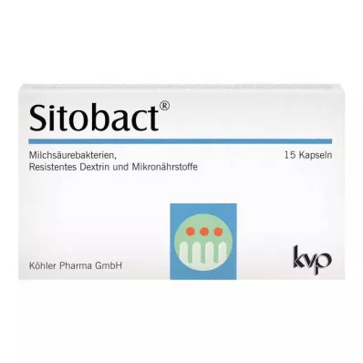 Sitobact kapsuly, 15 ks