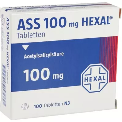 ASS 100 HEXAL Tablety, 100 ks