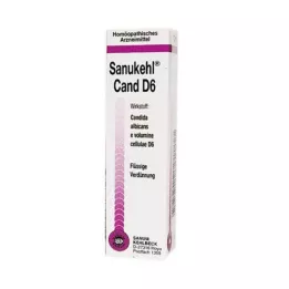 SANUKEHL Cand D 6 kvapiek, 10 ml