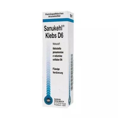 Sanukehl Klebs D 6 kvapiek, 10 ml Sanukehl Klebs D 6 kvapiek, 10 ml