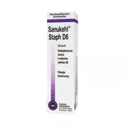SANUKEHL Staph D 6 kvapiek, 10 ml