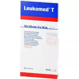 LEUKOMED T sterilná 10x25 cm, 5 ks