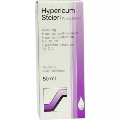 HYPERICUM STEIERL Potenzakkord kvapky, 50 ml