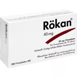 RÖKAN 40 mg filmom obalené tablety, 120 kusov