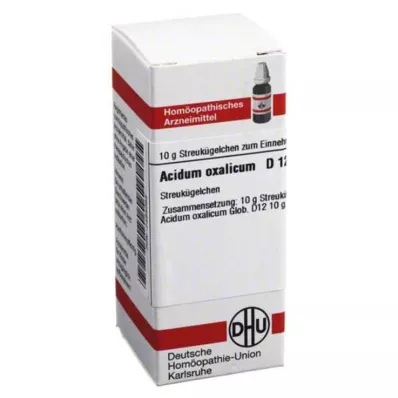 DHU Acidum oxalicum D 12 guľôčky, 10 g DHU Acidum oxalicum D 12 guľôčky, 10 g
