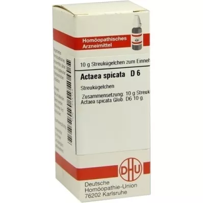 ACTAEA SPICATA D 6 guľôčok, 10 g