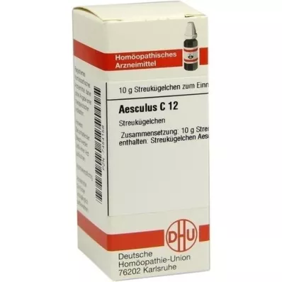 AESCULUS C 12 guľôčok, 10 g