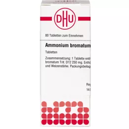 AMMONIUM BROMATUM D 12 tabliet, 80 kapsúl