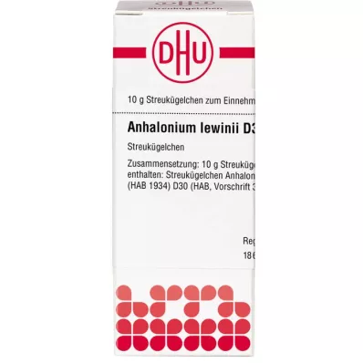 ANHALONIUM lewinii D 30 guľôčok, 10 g