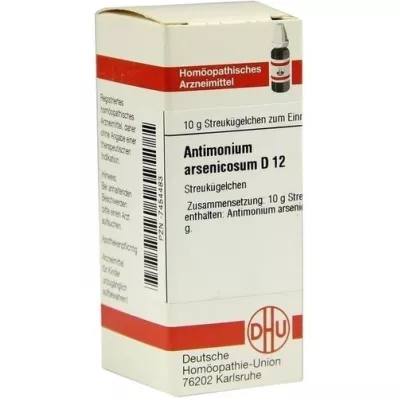 ANTIMONIUM ARSENICOSUM D 12 guľôčok, 10 g