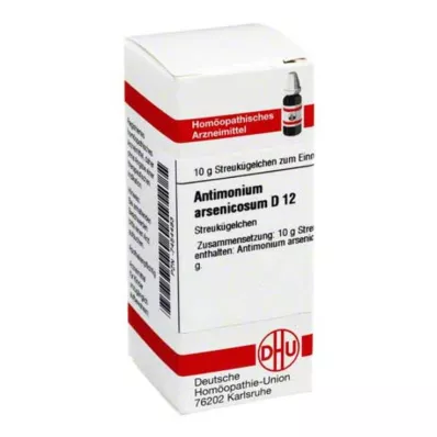 ANTIMONIUM ARSENICOSUM D 12 guľôčok, 10 g