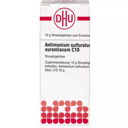 ANTIMONIUM SULFURATUM aurantiacum C 10 globúl, 10 g