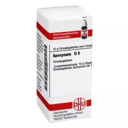 APOCYNUM D 6 guľôčok, 10 g