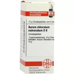 AURUM CHLORATUM NATRONATUM D 8 guľôčok, 10 g