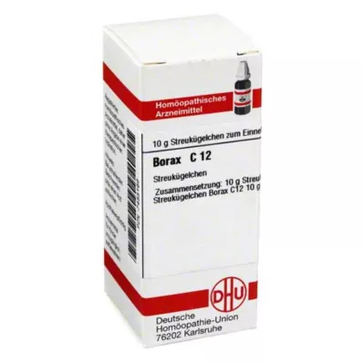DHU Guľôčky bóraxu C 12, 10 g