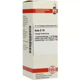 BUFO D 10 riedenie, 20 ml