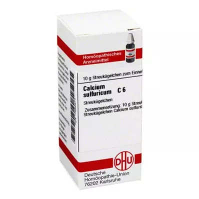 DHU Calcium sulfuricum C 6 guľôčky, 10 g DHU Calcium sulfuricum C 6 guľôčky, 10 g