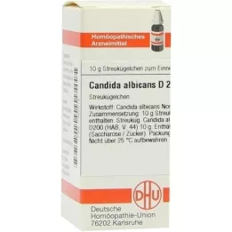 CANDIDA ALBICANS D 200 globúl, 10 g