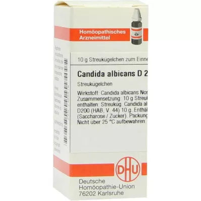 CANDIDA ALBICANS D 200 globúl, 10 g CANDIDA ALBICANS D 200 globúl, 10 g