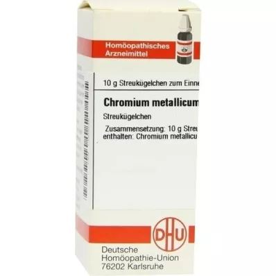 CHROMIUM METALLICUM D 12 guľôčok, 10 g