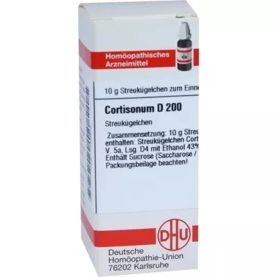 CORTISONUM D 200 globúl, 10 g