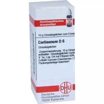 CORTISONUM D 6 guľôčok, 10 g