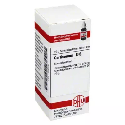 CORTISONUM D 6 guľôčok, 10 g