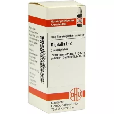 DIGITALIS D 2 guľôčky, 10 g