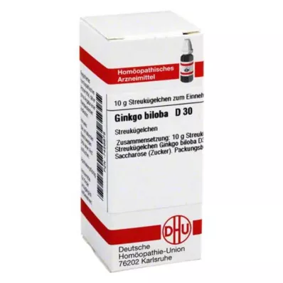 DHU Ginkgo biloba D 30 guľôčky, 10 g DHU Ginkgo biloba D 30 guľôčky, 10 g