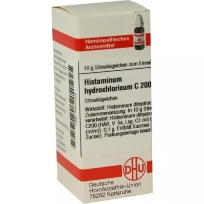 HISTAMINUM hydrochloricum C 200 globúl, 10 g