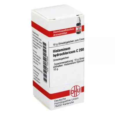 HISTAMINUM hydrochloricum C 200 globúl, 10 g
