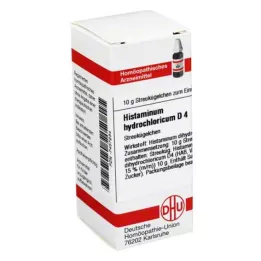 HISTAMINUM hydrochloricum D 4 globule, 10 g