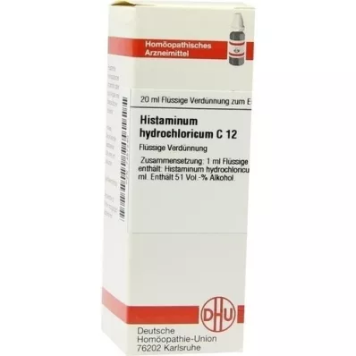 HISTAMINUM hydrochloricum C 12 riedenie, 20 ml