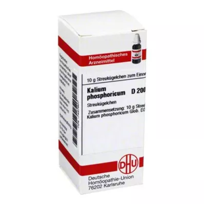 KALIUM PHOSPHORICUM D 200 globúl, 10 g