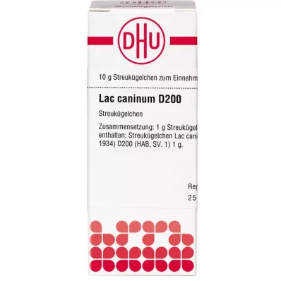 LAC CANINUM D 200 globúl, 10 g