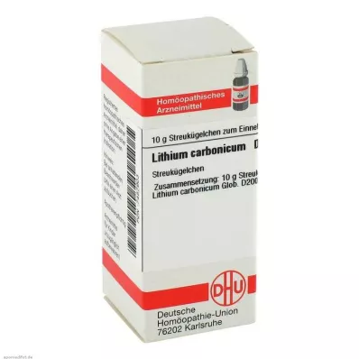 DHU Lithium carbonicum D 200 guľôčky, 10 g