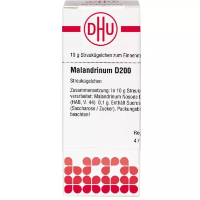 MALANDRINUM D 200 globúl, 10 g