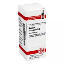 NATRIUM CHLORATUM D 8 guľôčok, 10 g